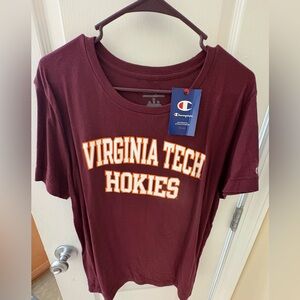 Champion Maroon Virginia Tech T-Shirt